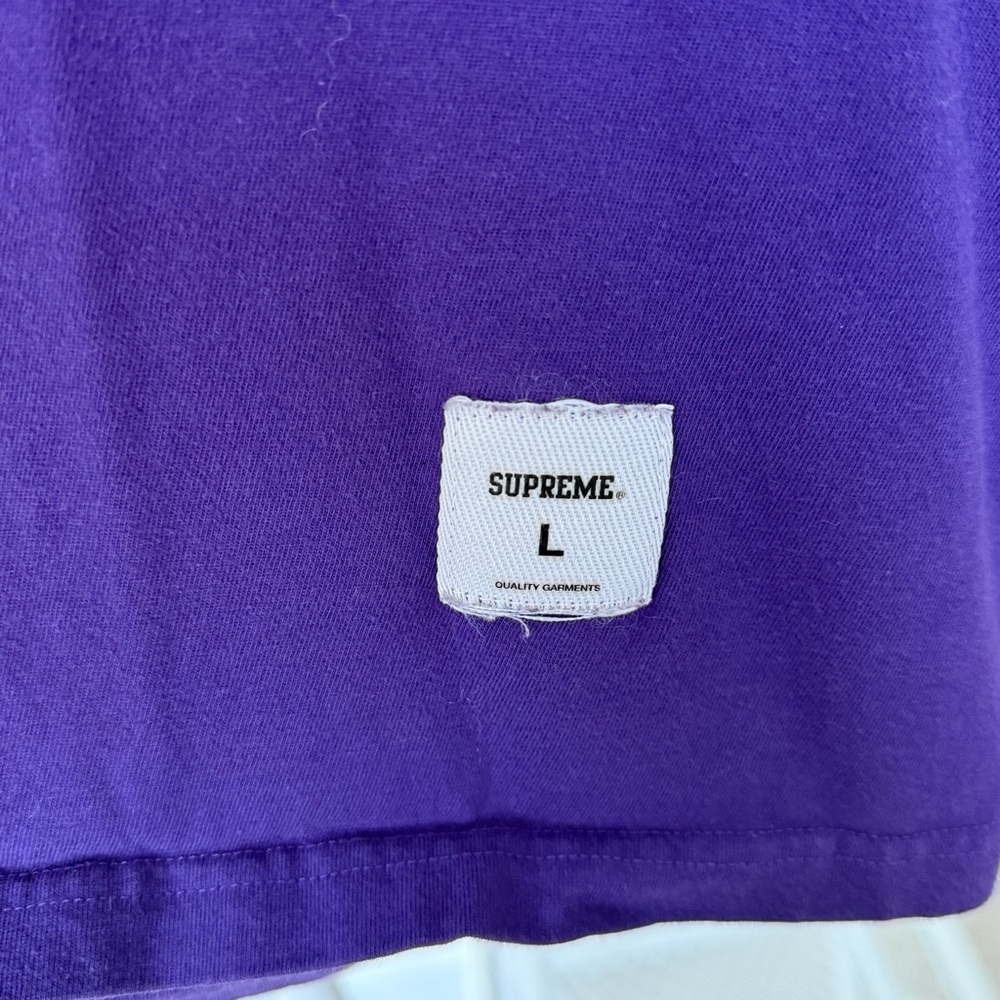 Supreme Intarsia Script tee shirt - Picture 5 of 6
